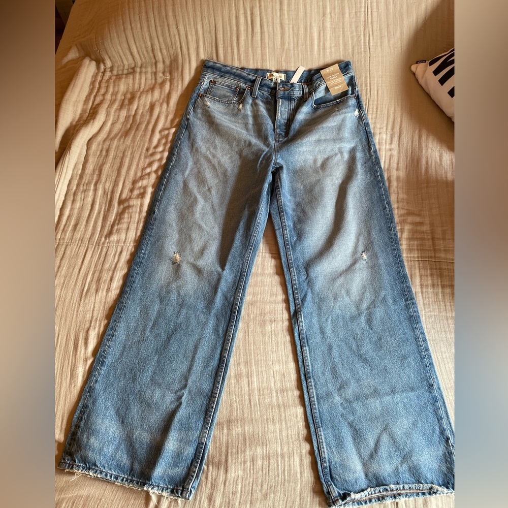 NWT Madewell Low-Slung Baggy Jeans